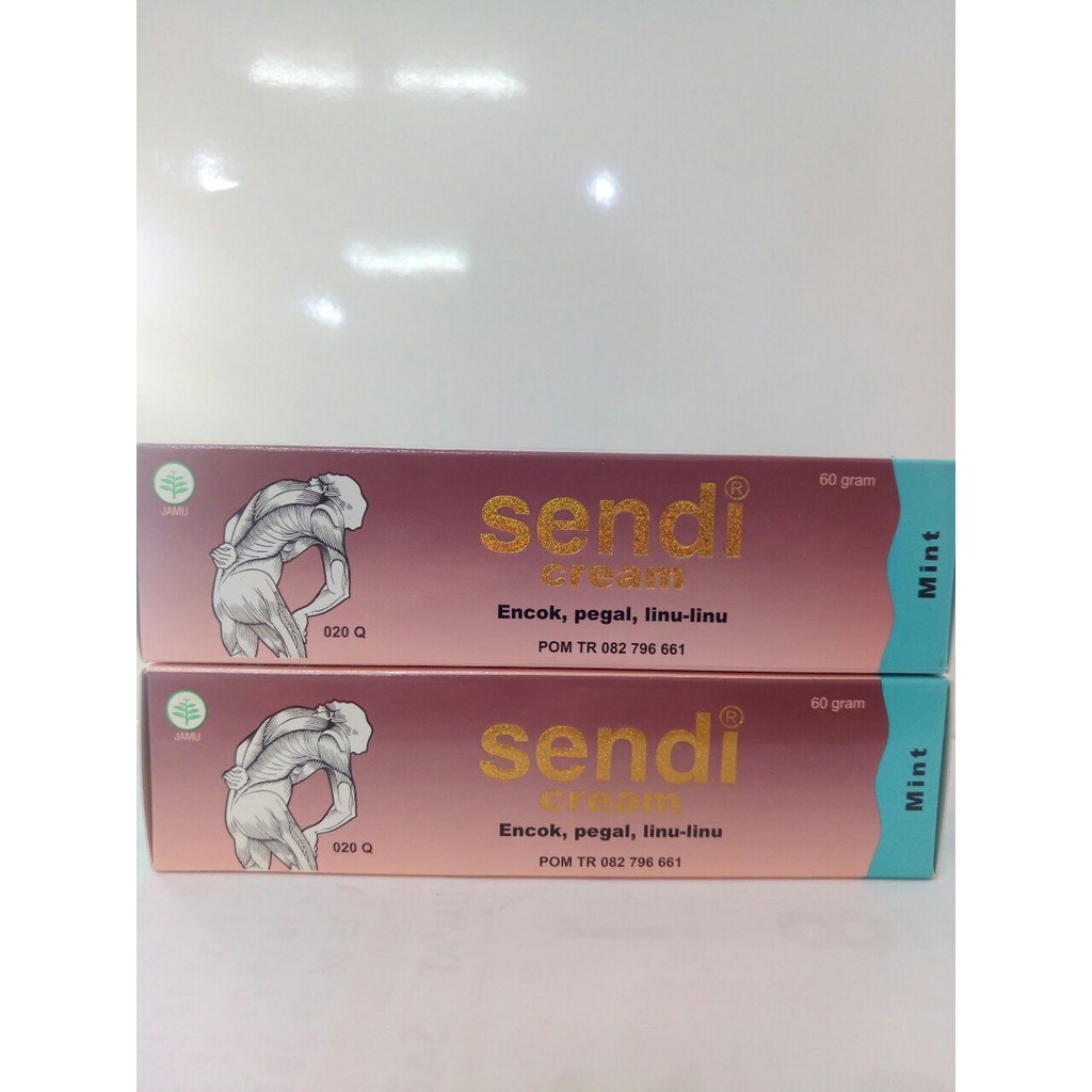 

Sendi Cream Mint dan Jahe 60 gr untuk Encok, Pegal-Pegal, Linu [HERBAL SURYA]