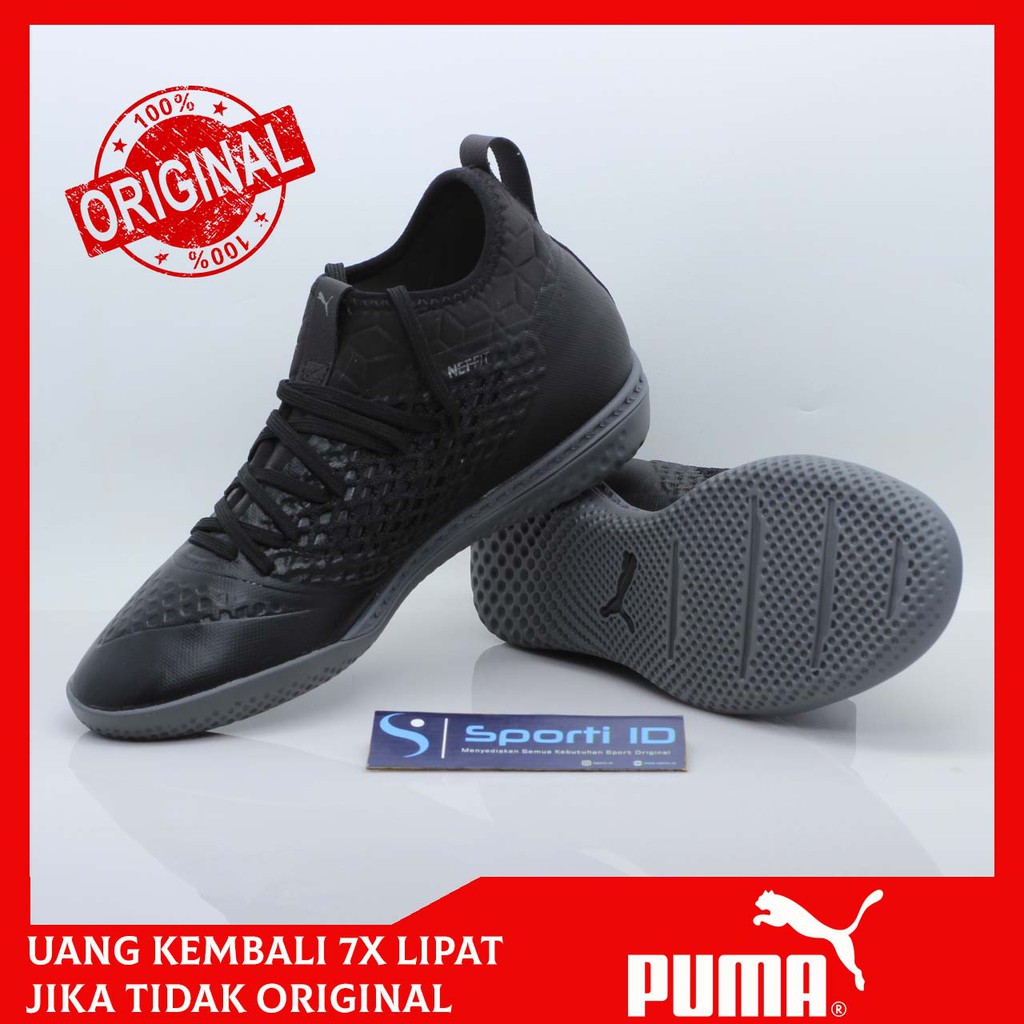 Sepatu Futsal Puma Future 2.3 Netfit IT Black 104835-03 Original