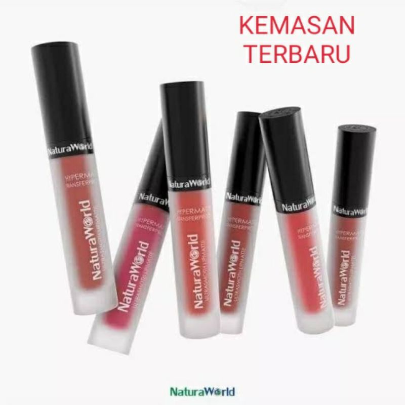 Lipstik Natura World Ultra Smooth Lip Matte Lip Cream