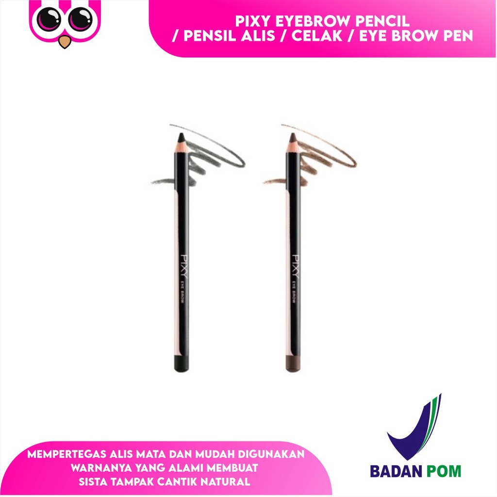 PIXY EYEBROW PENCIL / PENSIL ALIS / CELAK / EYE BROW PEN