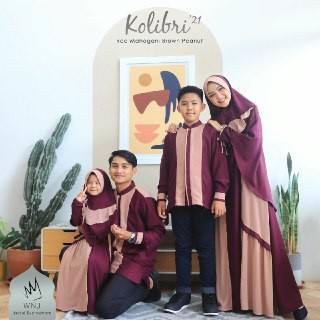 OPEN PO KOLIBRI WNJ SARIMBIT BAJU COUPLE KELUARGA BAJU MUSLIM