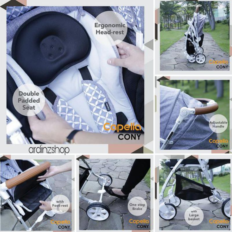 Stroller cocolatte capella cony murah stroller second preloved stroller cocolatte cony capella