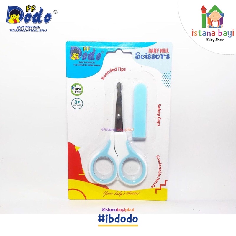 Dodo Baby Nail Scissors - Gunting Kuku Bayi / Anak