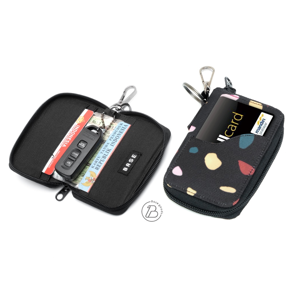 Dompet STNK Motor Mobil Kartu SIM eToll Gantungan Kunci Keyless Smartkey - BDSS110