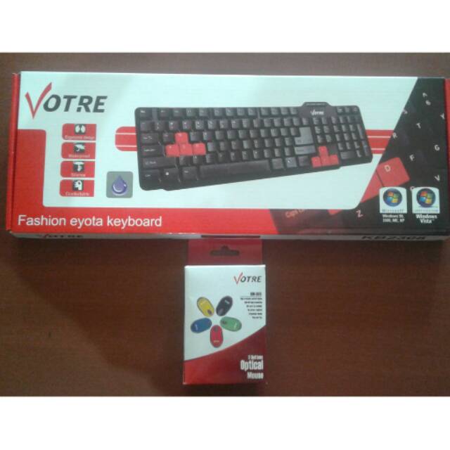 Keyboard + mouse votre