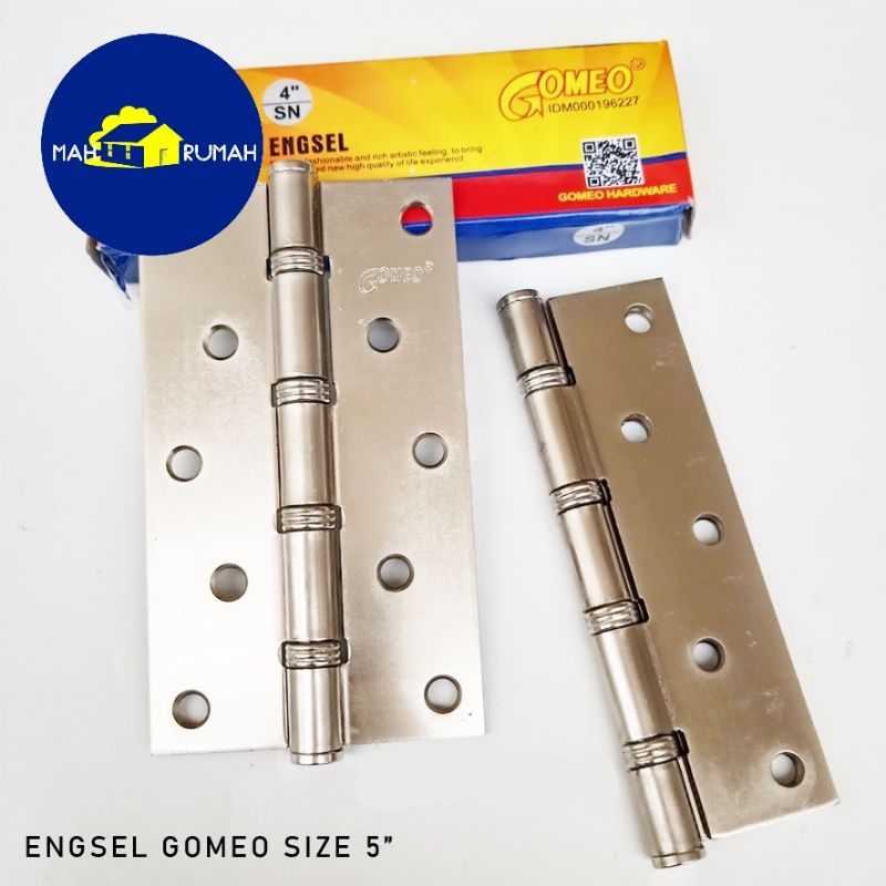 ENGSEL PLAT TEBAL Pintu Jendela - GOMEO 5&quot; x 3&quot; 5inch 5 in