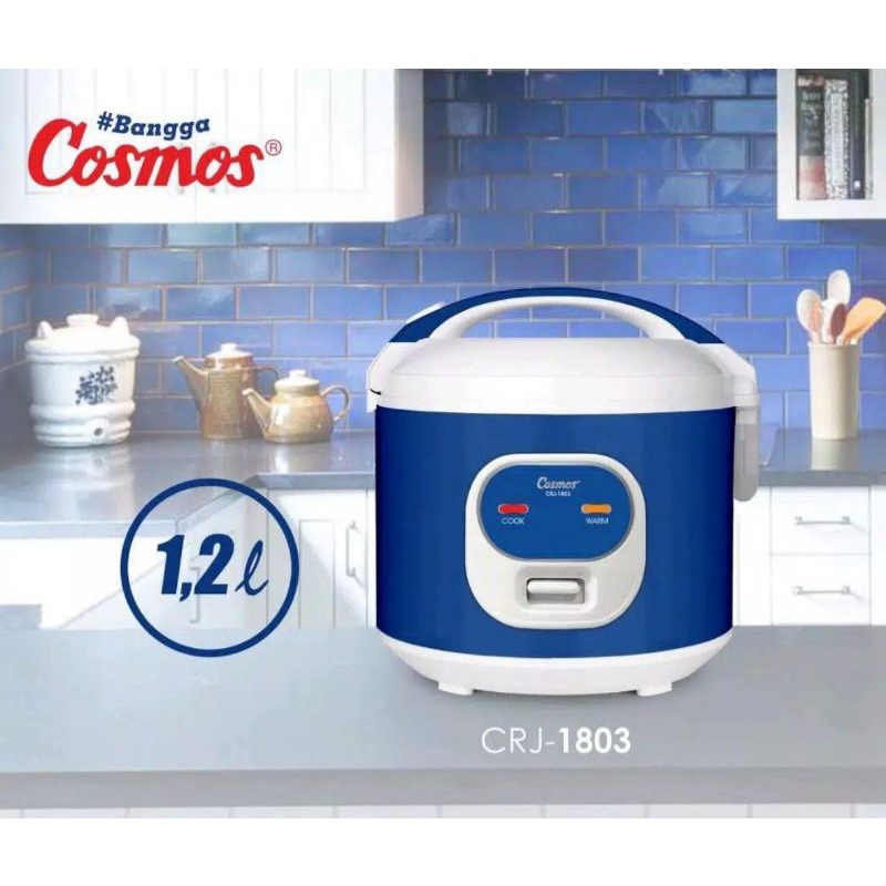 Cosmos Rice cooker CRJ1803 magicom kecil cosmos 1.2L
