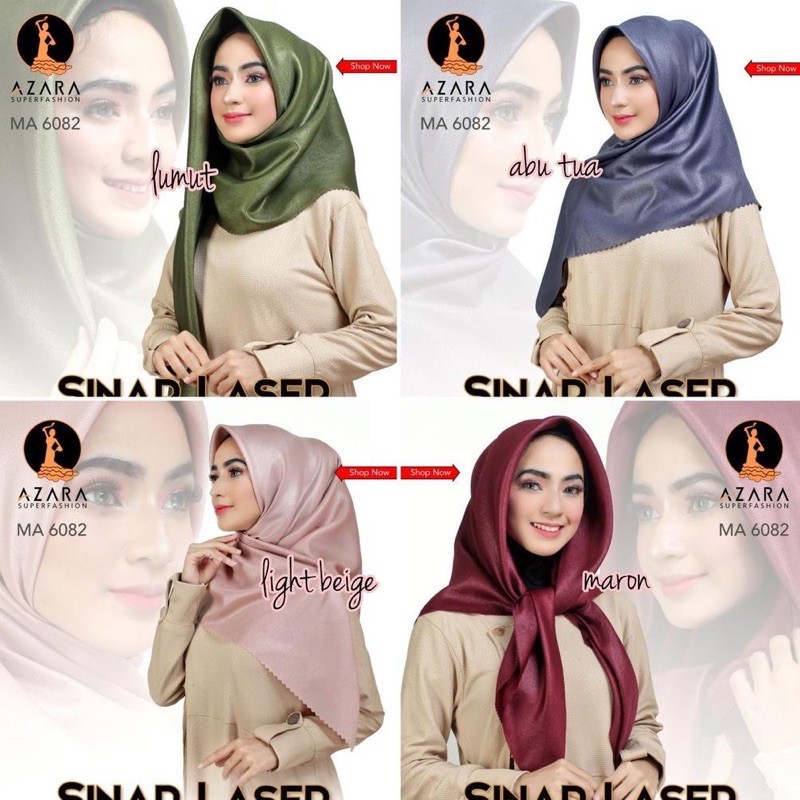 NUR SHINAR LASER / JILBAB GLAMOUR / SEGIEMPAT SHINAR