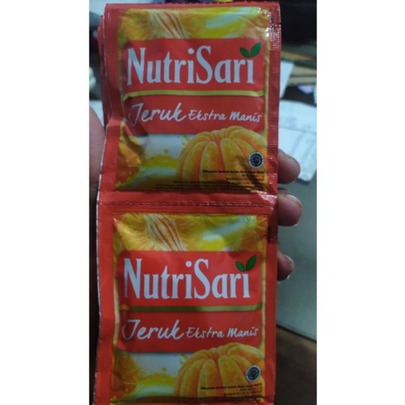 

Nutrisari Jeruk Ekstra Manis Renteng Isi 10 Sachet AYES TOSERBA