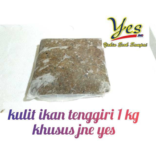 

KULIT IKAN TENGGIRI GILING HALUS @ 1KG JNE-KLT