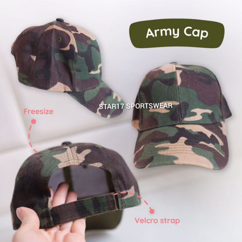 ARMY CAP - TOPI ARMY - TOPI SENAM - TOPI ZUMBA - TOPI IMPORT - TOPI MURAH