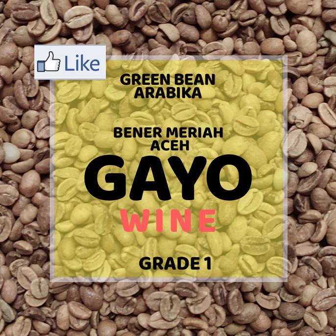 

GREEN BEAN KOPI ARABICA GAYO WINE 1 KG