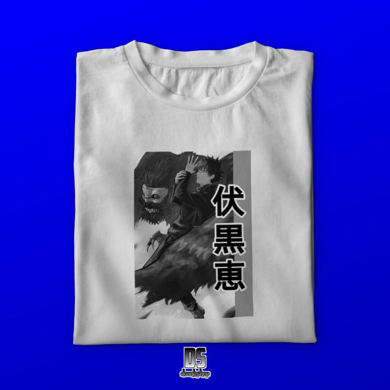 Kaos Anime Jujutsu Kaisen Megumi Fushiguro