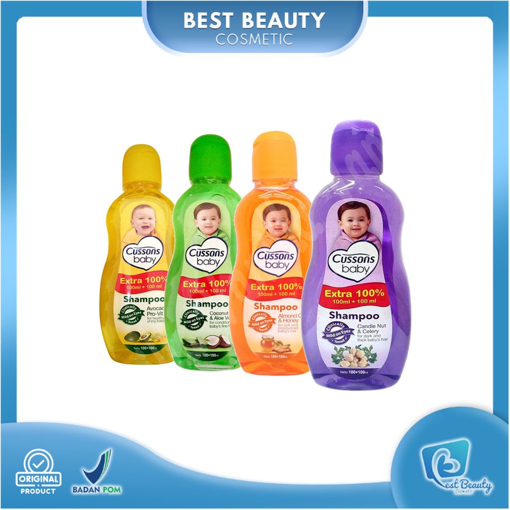 ★ BB ★  Cussons Baby Shampoo - Sampo Bayi 100ml