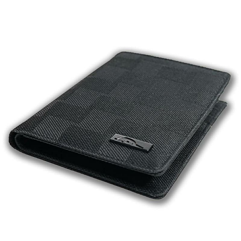 Dompet Kulit Canvas Distro JFR JP25 Black Original Murah