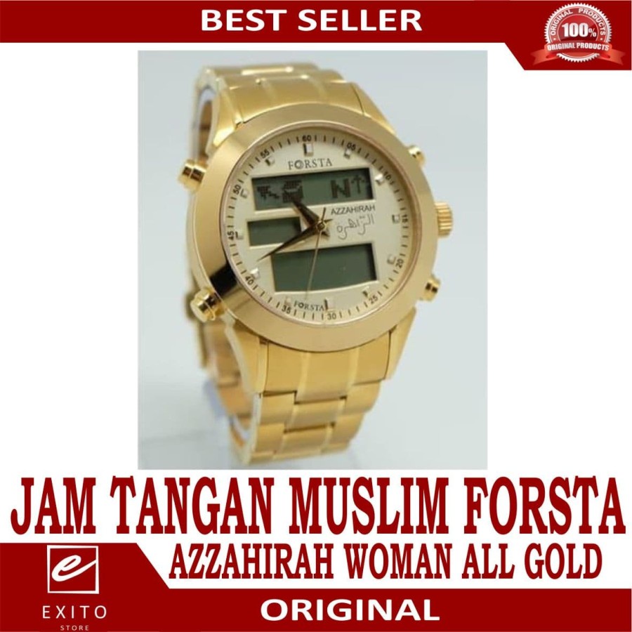 Jam Tangan Forsta Azzahirah All Gold Woman
