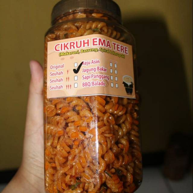 

Cikruh ema tere versi spiral toples 300gr