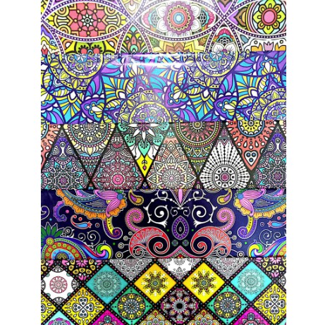 

MURAH - KERTAS KADO/ GIFT WRAPPING KIIY MOTIF BALI WARNA WARNI ISI 10 LEMBAR