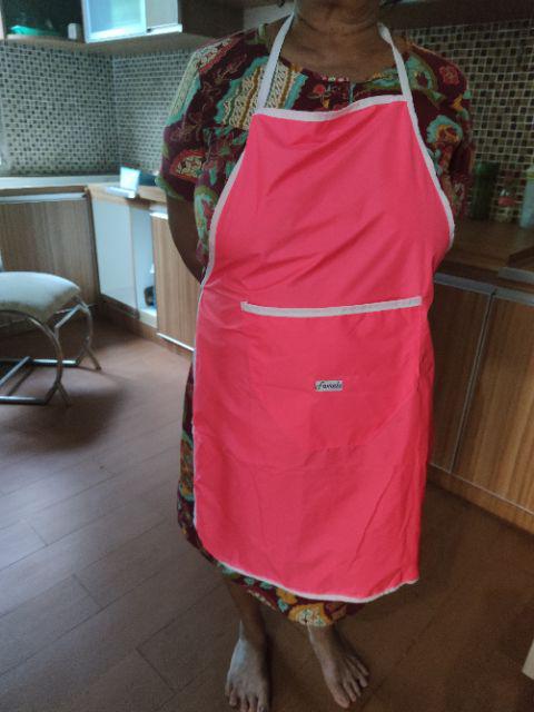 Celemek Pink Stabilo Spesial Quality Anti Air