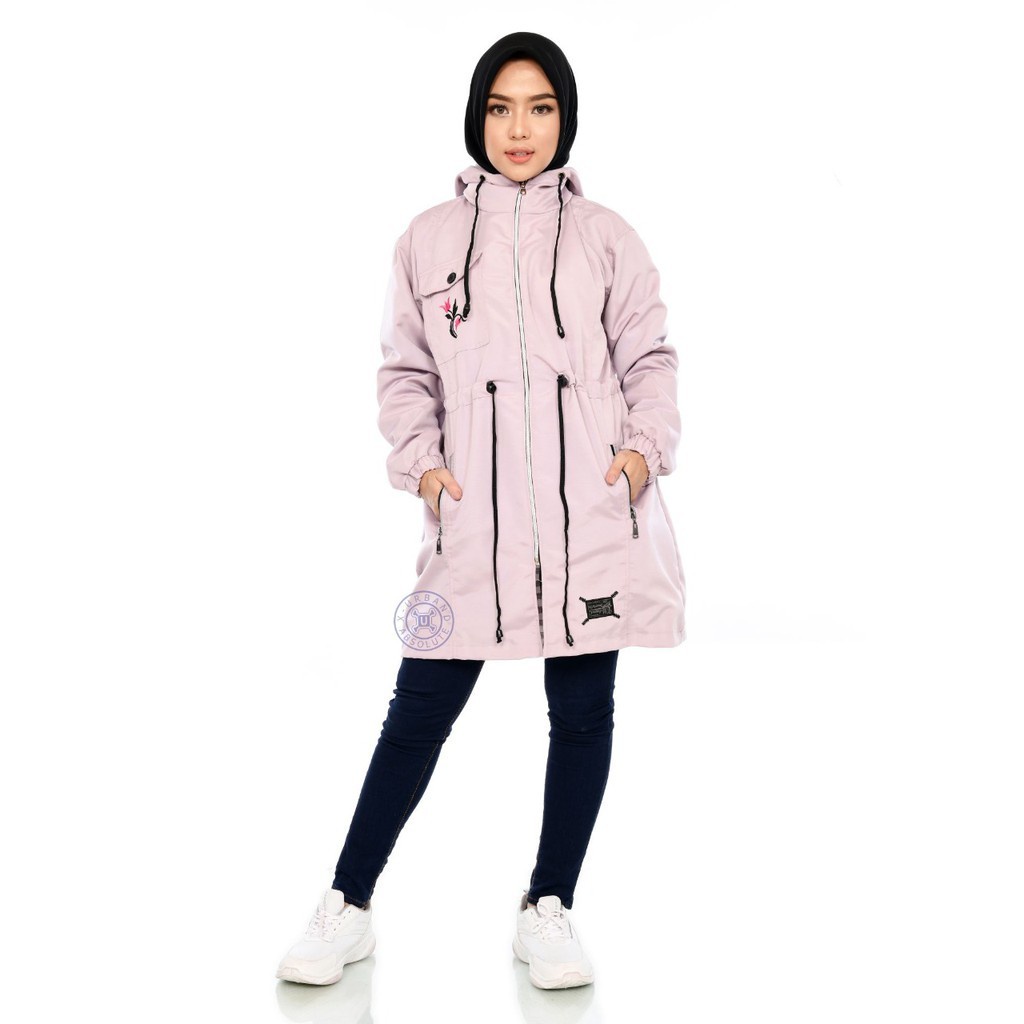 Jaket Parka Wanita Muslimah Moza Premium Jacket Parka Wanita Muslimah Moza Premium Jeket Parka Wanita Muslimah Moza Premium Cewe dan Permpuan Perempuan dan Wanita Waterproof Murah Terlaris