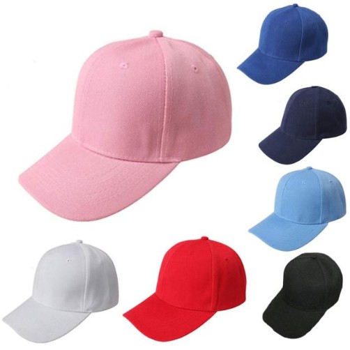 Topi Baseball Dewasa Polos Bahan Twill