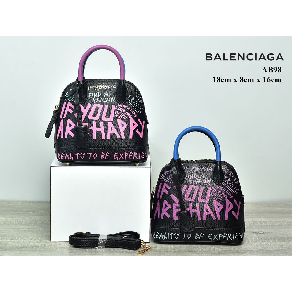 Supplier Tas Branded Tas Balenciaga Ville Top Handle Graffiti Semi Premium AB98