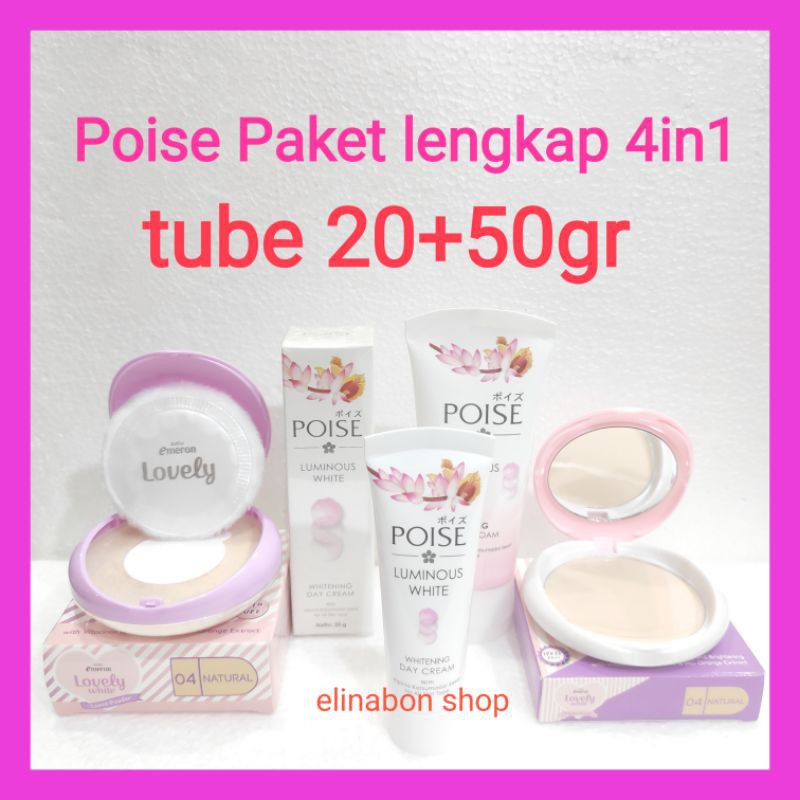 Poise Paket Lengkap 4in1