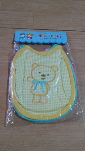 Celemek Bayi Tali NICKO NICKY isi 2 pcs