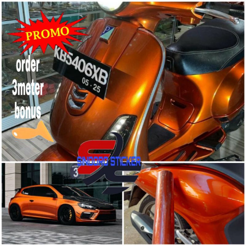 Skotlet motor oren/orange Stiker motor orange/orean Sekotlet motor oren/orange Setiker motor oren/or