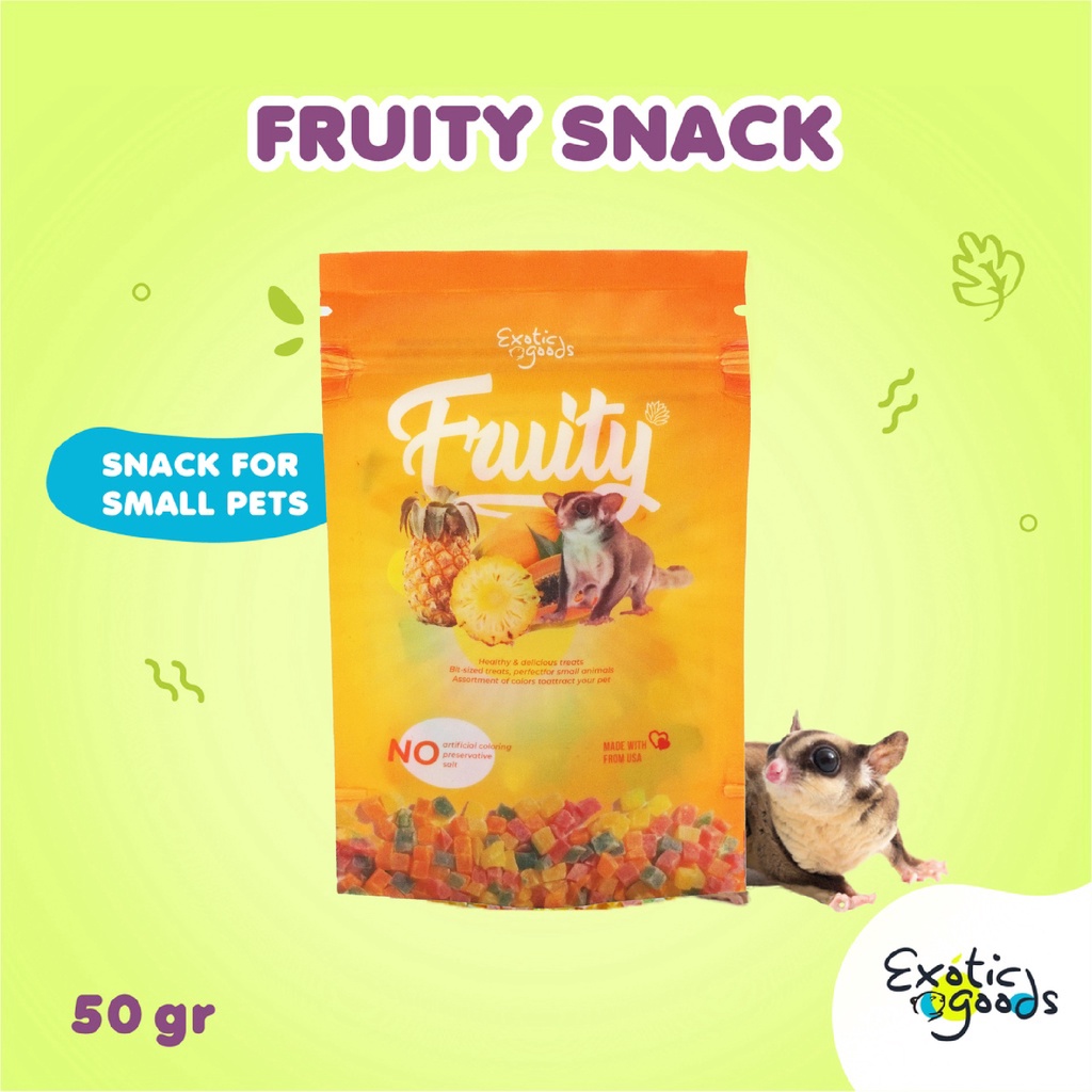 FRUITY SNACK 50gr SUGAR GLIDER SNACK BUAH SUGAR GLIDER SNACK BUAH HAMSTER CEMILAN HAMSTER CEMILAN SUGAR GLIDER BUAH KERING SUGAR GLIDER BUAH KERING HAMSTER DRIED FRUITS SUGAR GLIDER FRUITY SNACK HAMSTER