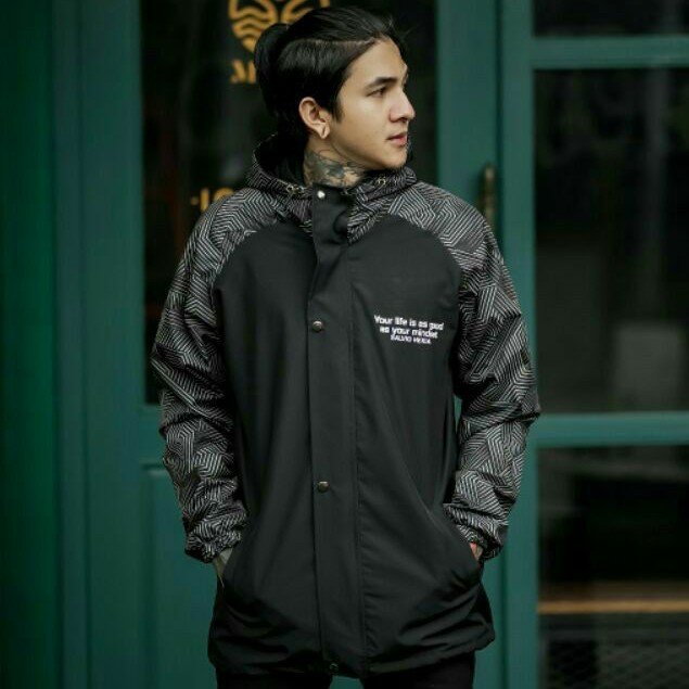 Jaket Casual Salviohexia Jaket Parasut Jaket Parasit Jaket Outdoor