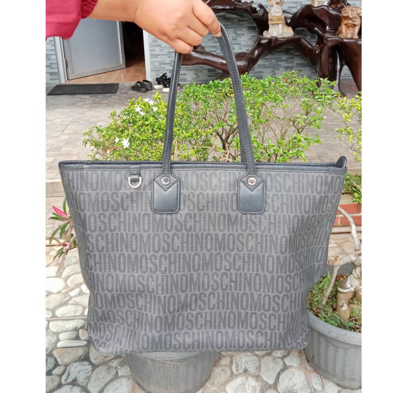 Preloved Tote Bag Moschino Original