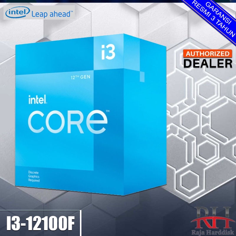 processor intel core i3 12100f box alder lake socket lga 1700