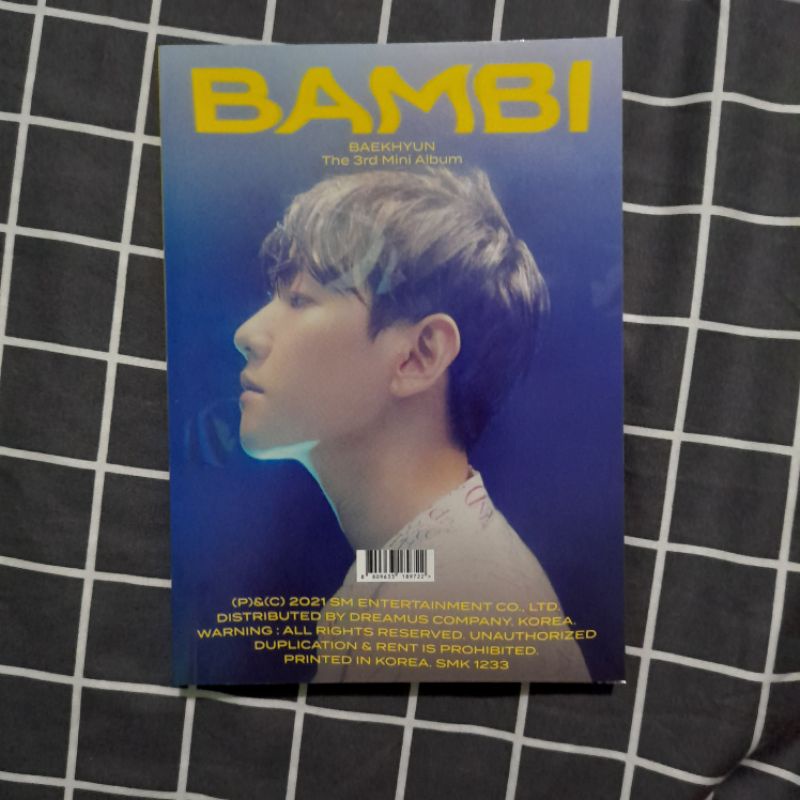 EXO BAEKHYUN ALBUM BAMBI  (Bambi ver.) - unsealed