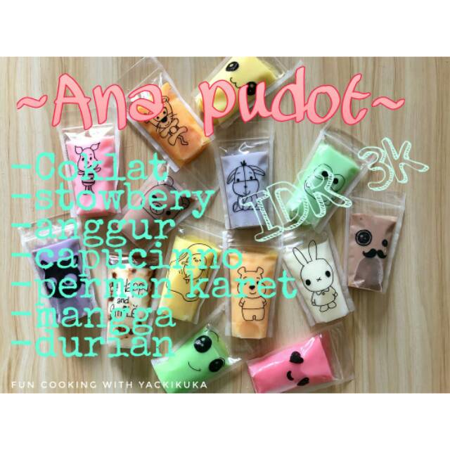

Ana pudot (puding sedot)