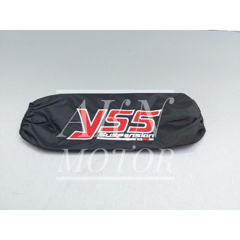 cover shock belakang sarung shockbreaker anti air pelindung shock universal logo bondir