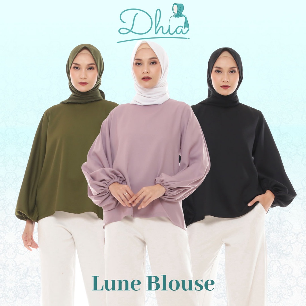 Lune Blouse Modern Looks Lengan Balon