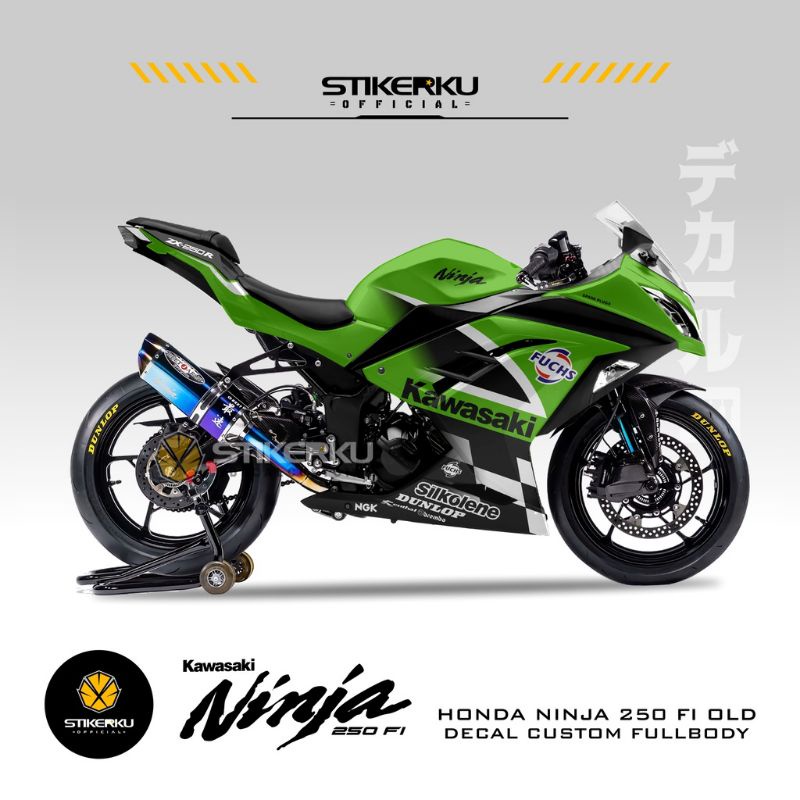 decal ninja 250R fi / dekal motor ninja 250R fi