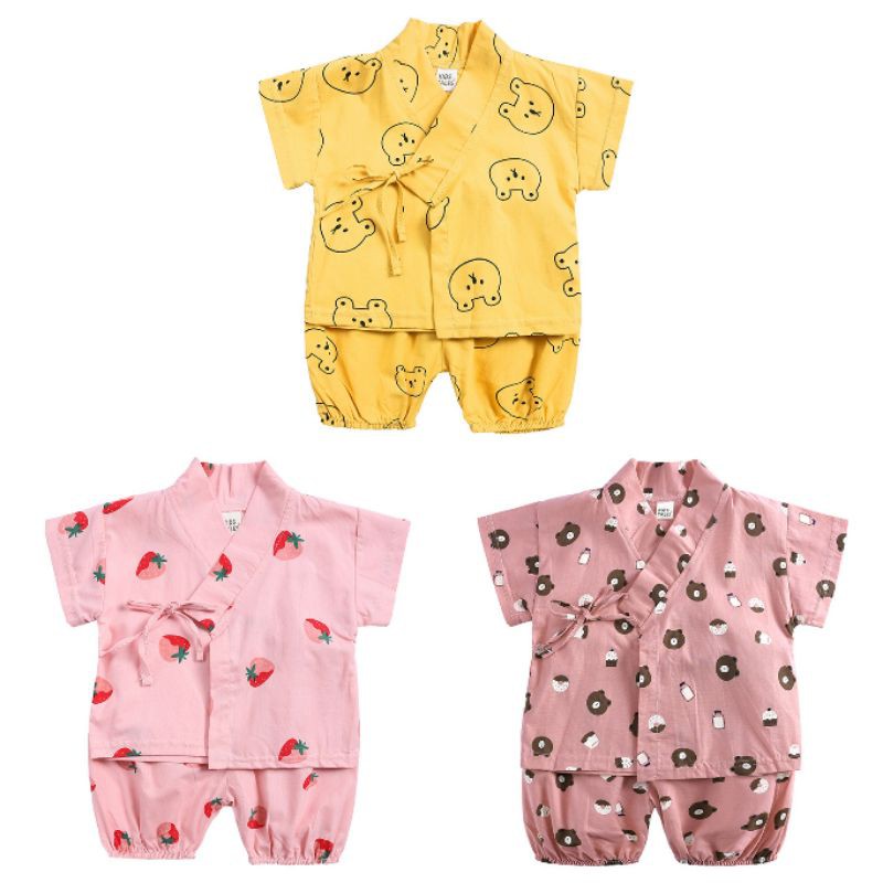 Piyama anak KIDS TALES/setelan anak unisex / baju tidur anak unisex model terbaru 2021