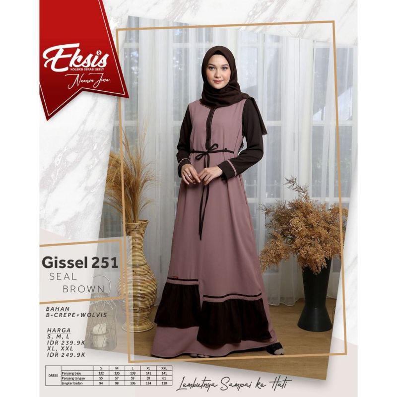 GISSEL 251 SEAL BROWN