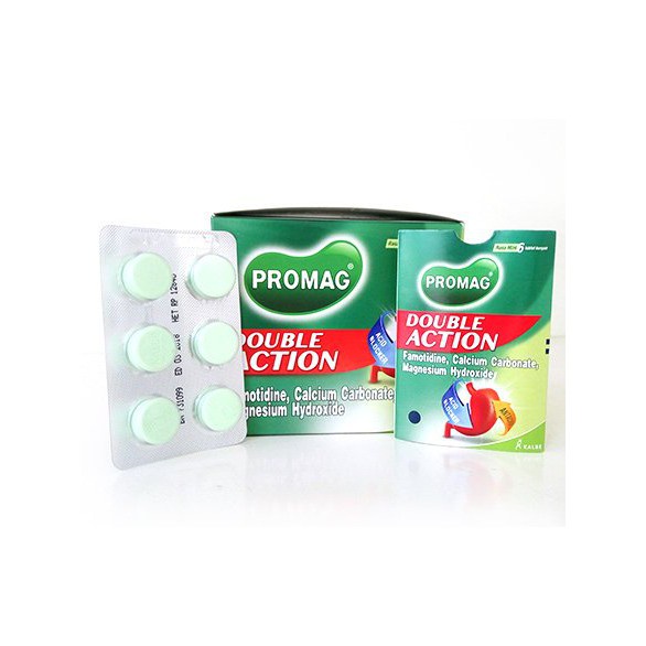 PROMAG DOUBLE ACTION CHEW TAB 6S STRIP (per Strip)