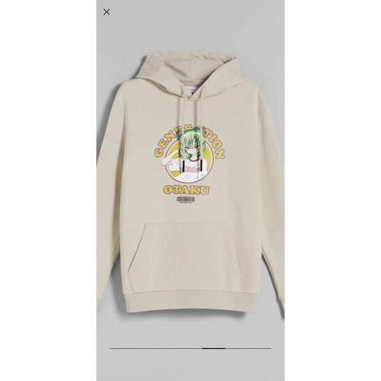 Hoodie Bershka Man Original Store  Free Paperbag