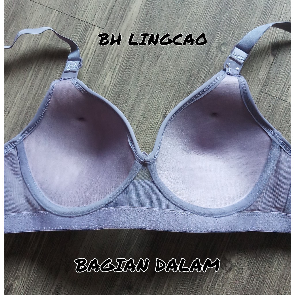 Bra LINGCAO A5 Uk 34-40 / BH Busa / BH Tanpa Kawat