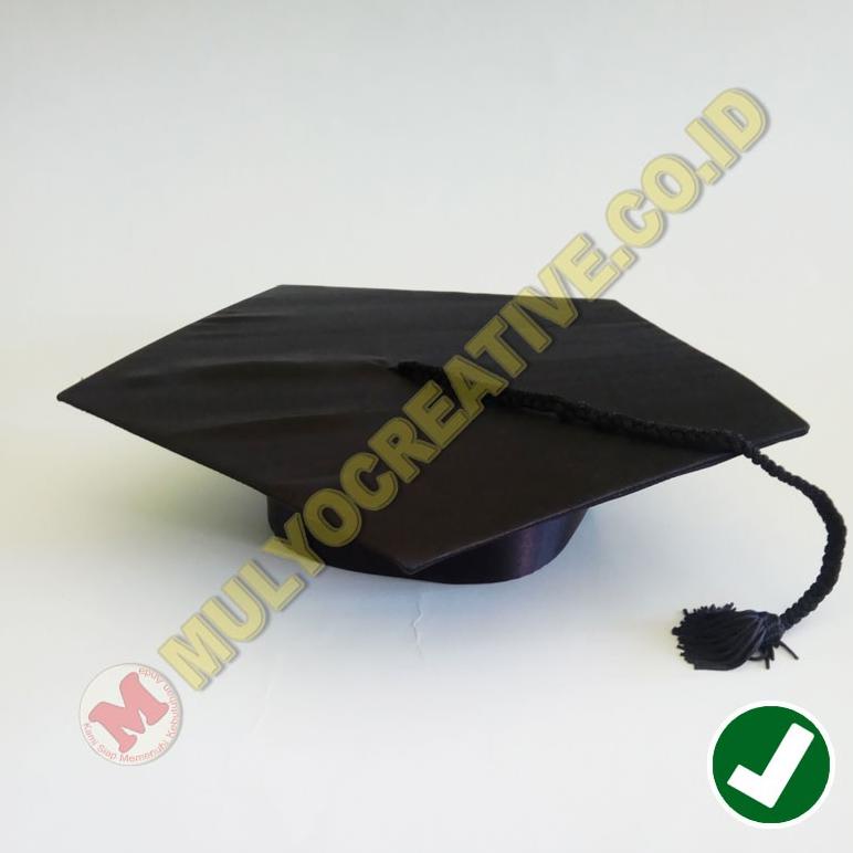 Topi Wisuda SMP SMA Mahasiswa - Topi Sarjana - Toga Wisuda