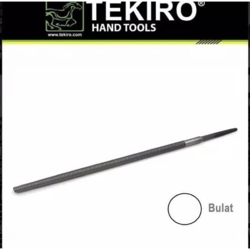 TEKIRO Kikir Bulat CHAINSAW Gergaji Senso 5,5x200mm 5.5x20cm - Kikir Rantai CHAINSAW - GT-CF1749