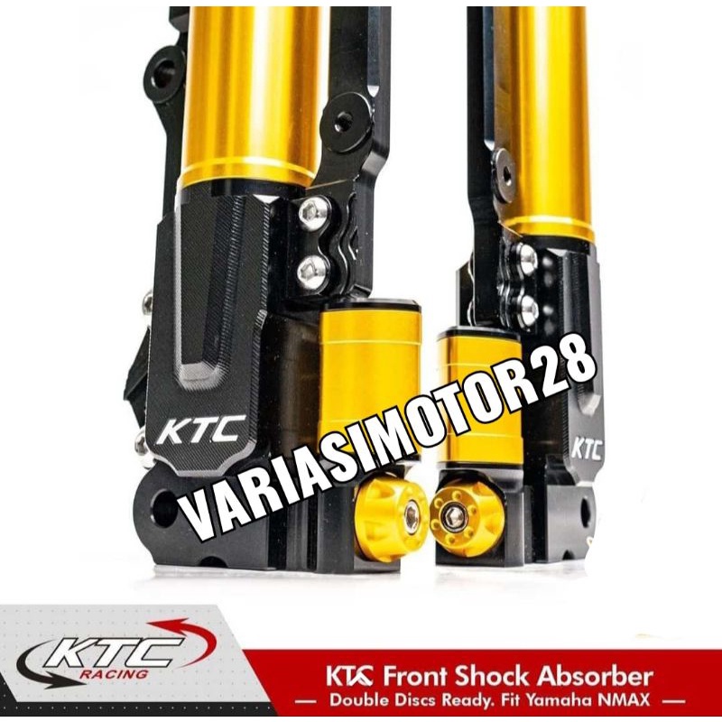SHOCK DEPAN KTC RACING YAMAHA NMAX / SUSPENSION DEPAN FRONT FORK BOTTOM ORIGINAL KTC