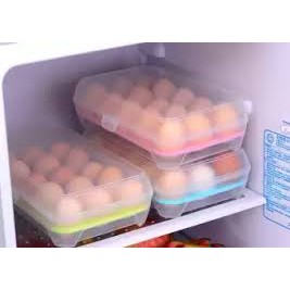 Tempat Telur isi 15 / Box Telur 15 lubang / sekat - Egg Box Kotak Penyimpanan Telur