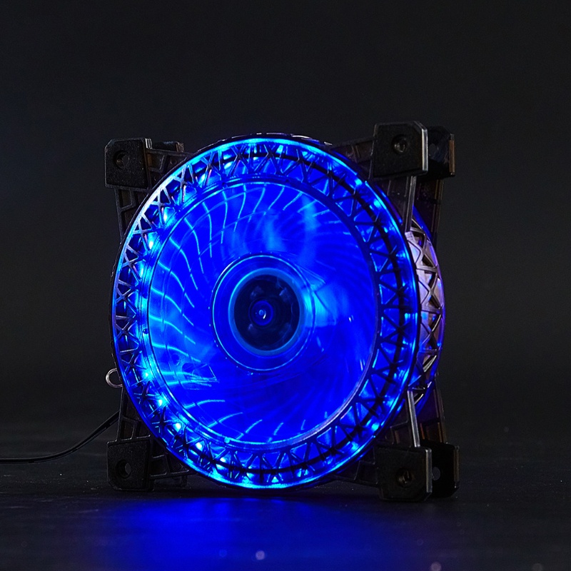 Bt 120mm Kipas Pendingin Komputer RGB Untuk Case Fan Performa Tinggi Quiet Chassis Radia