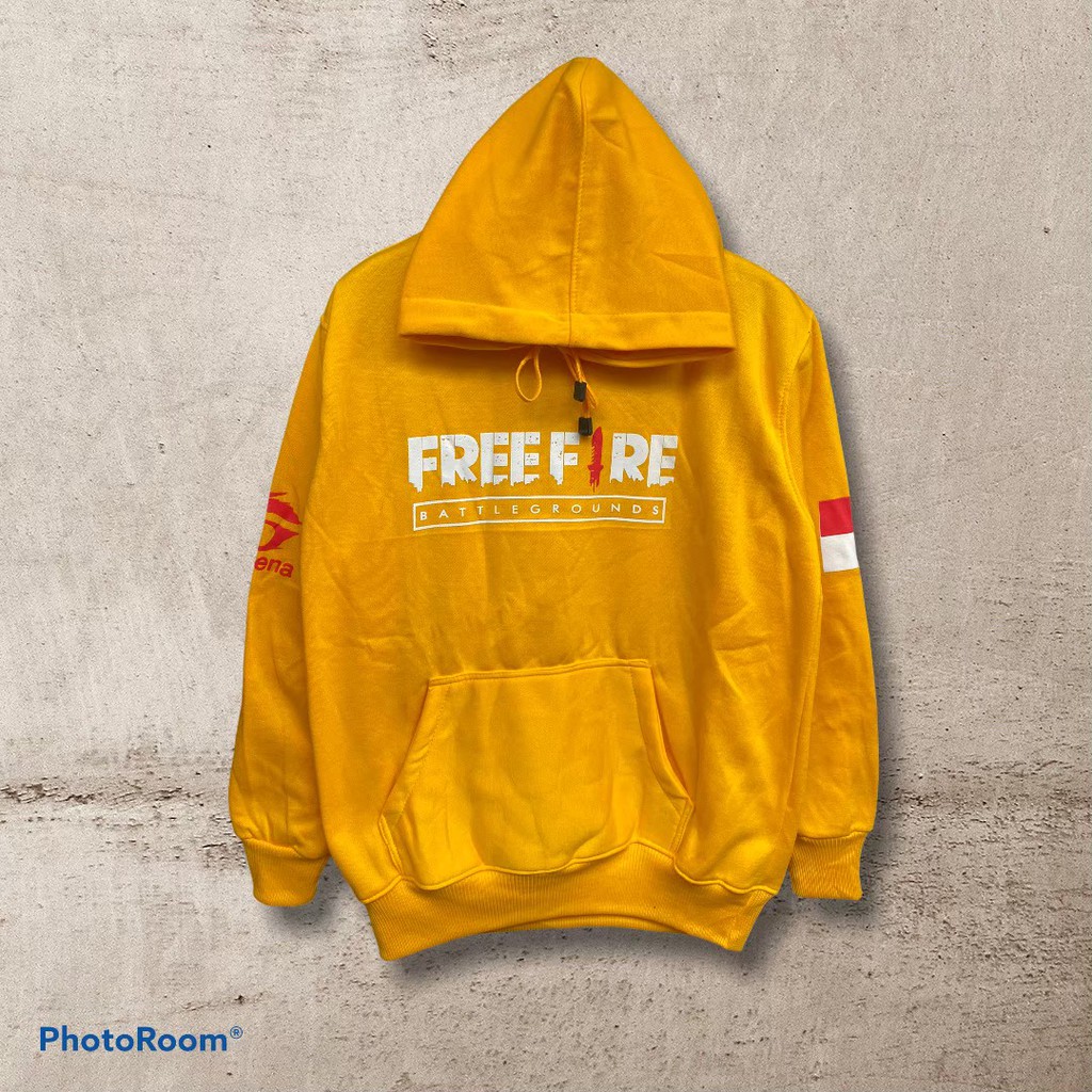 Jaket / Hoodie / Sweater Free Fire Bahan Fleece Premium