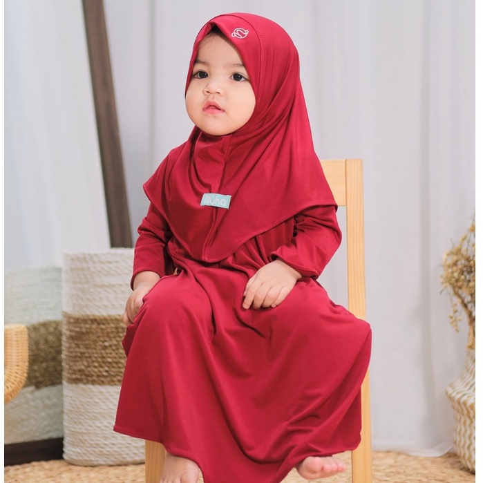 AISKA gamis bayi perempuan 0 6 bulan / gamis bayi perempuan cantik daily nuha